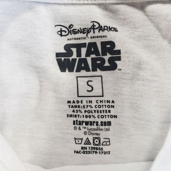 Disney Star Wars BB 8 Blouse Girl Tank Short Sleeved Shirt Graphic Tee Shirt - Picture 6 of 12